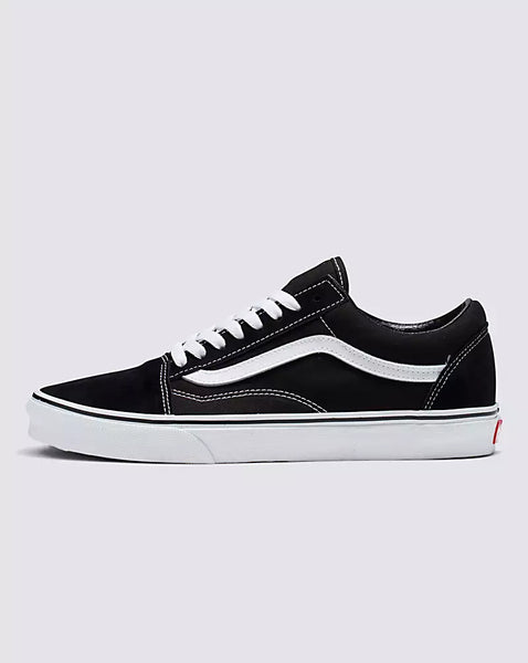 Vans Men's Old Skool canvas shoe, black/ white