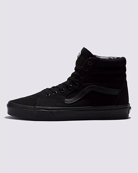 Vans Men's Sk8-Hi canvas shoe, black