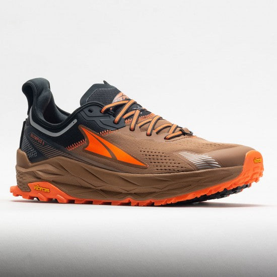 Altra Men's Via Olympus 5 trail, orange/ black