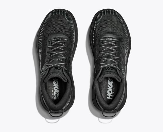 Hoka One One Men's Bondi 7 Black, wide