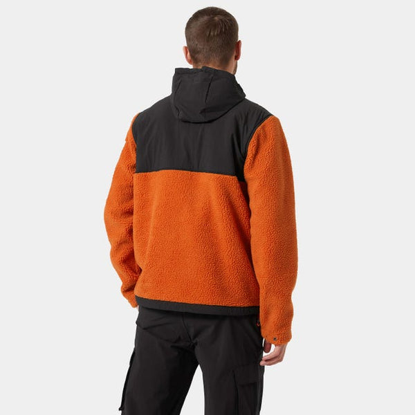 Helly Hansen Men's Patrol Pile fleece jacket, orange