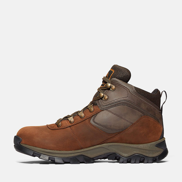 Timberland Men's Mt. Maddsen Waterproof mid-hiker boot, Dark Brown