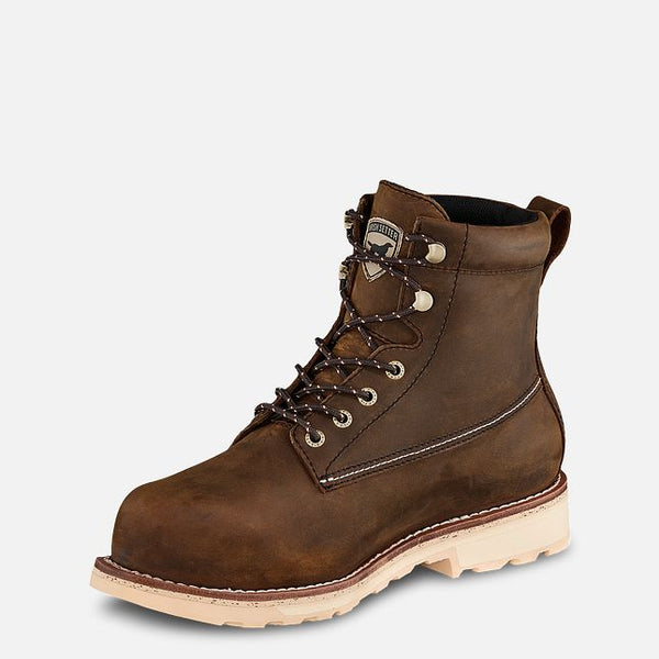 Irish Setter by Red Wing, Wingshooter ST, Men's 6-inch Waterproof Leather Safety Toe Boot, Style 83622